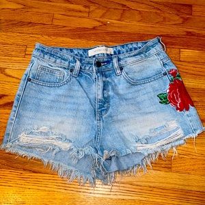 Juniors Jean cut-off shorts